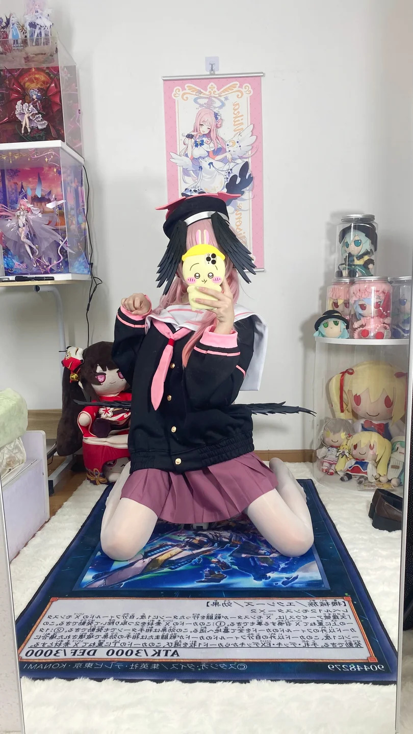 白栎Shirly - 蔚蓝档案·下江小春 [35P,7V-655MB] tg@simisebaisi 【丝足阁】012.webp